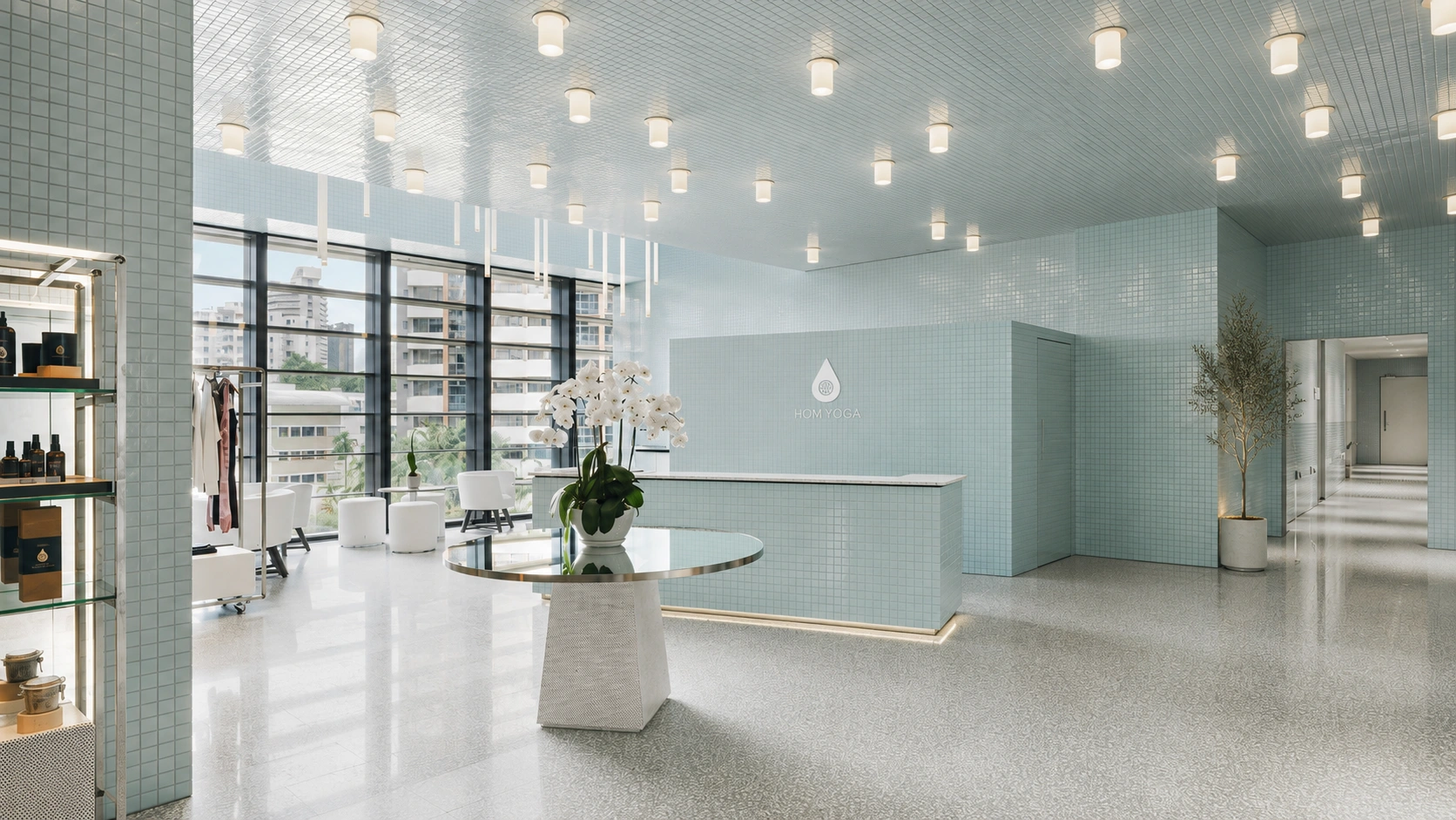 COMO Shambhala Urban Escape yoga studio interior Singapore Orchard wellness