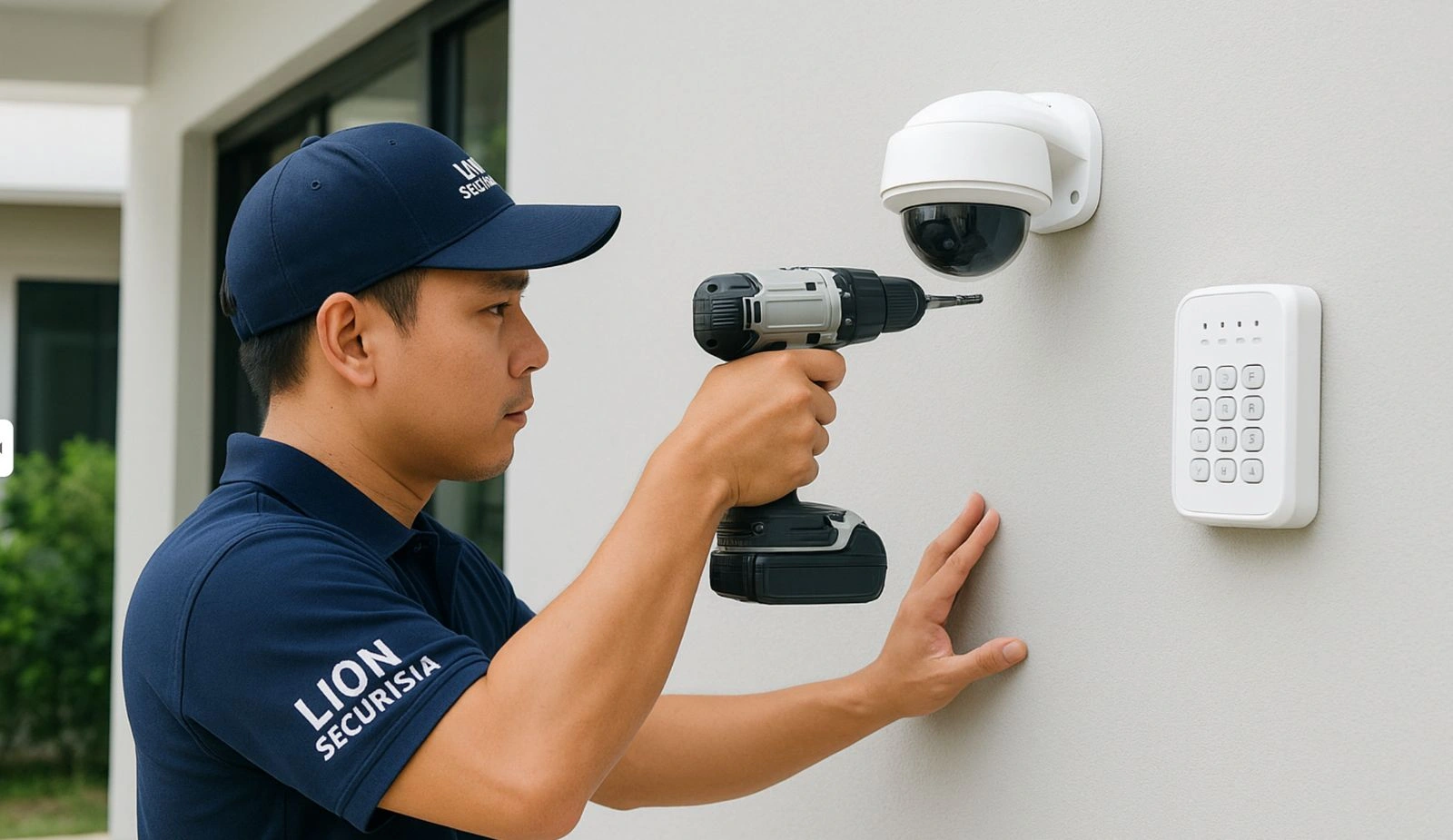 Lion Securisia Engineering professional CCTV installation Singapore HDB condo landed home