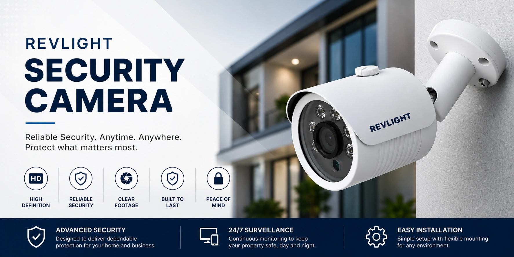 Revlight Security CCTV surveillance system installation for Singapore residential home