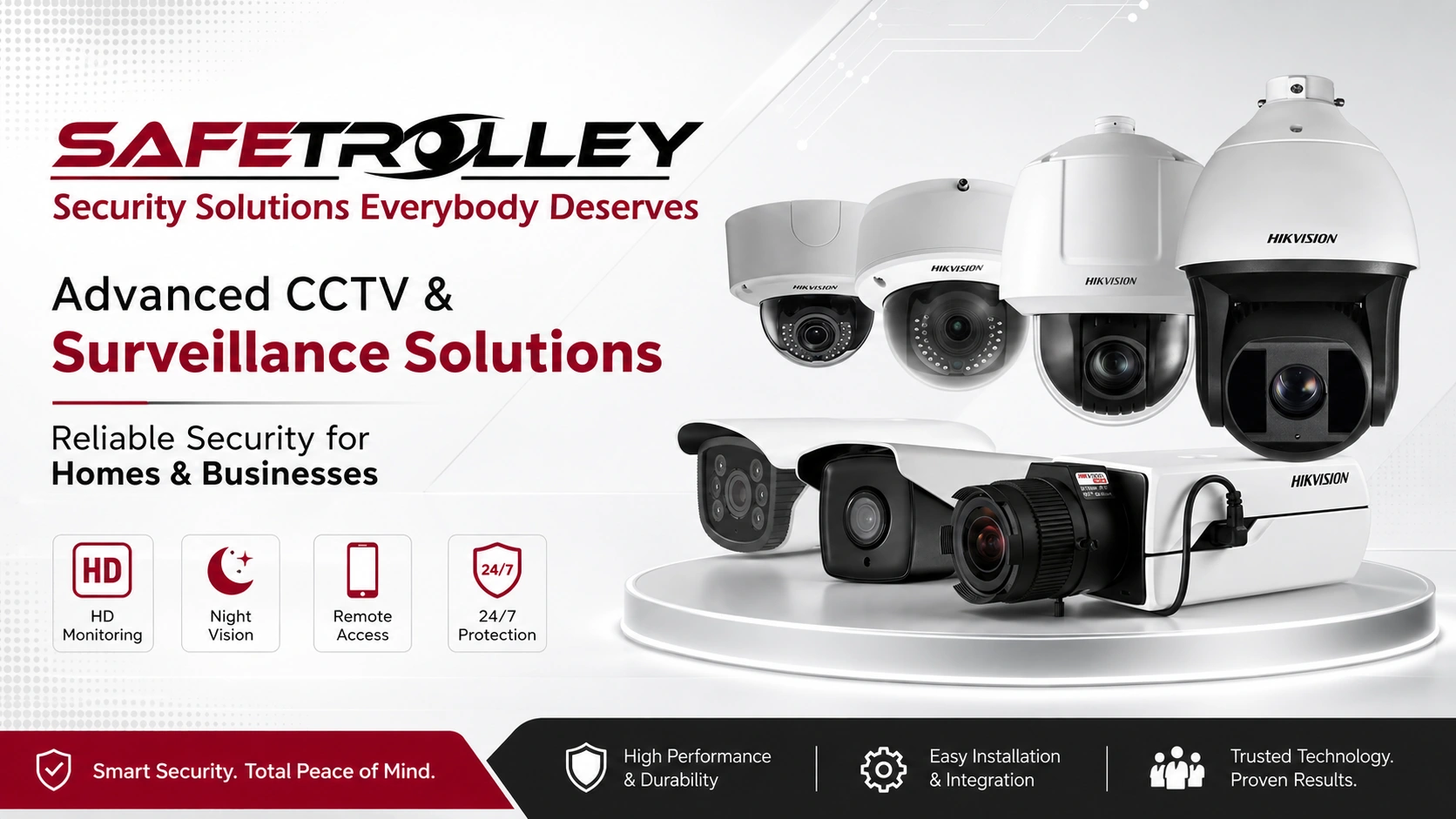 SafeTrolley affordable CCTV kit and professional installation options for Singapore homes