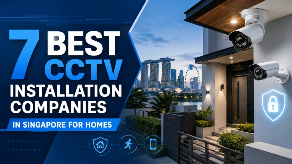 7 Best CCTV Installation Companies in Singapore for Homes